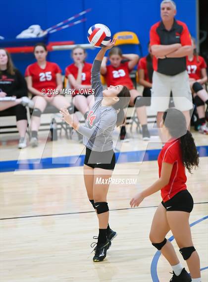 Thumbnail 3 in Pusch Ridge Christian Academy vs. Valley Lutheran (PCDS Desert Classic - Final) photogallery.