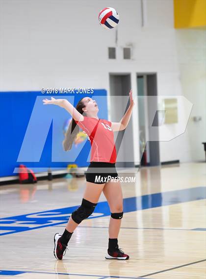 Thumbnail 3 in Pusch Ridge Christian Academy vs. Valley Lutheran (PCDS Desert Classic - Final) photogallery.