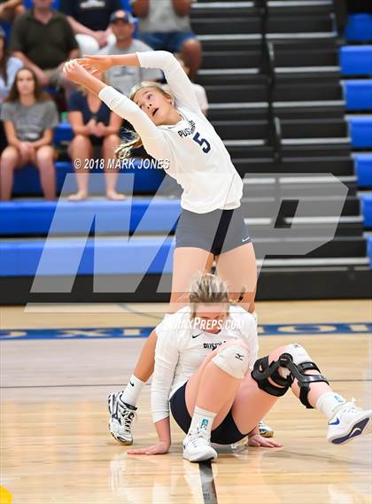 Thumbnail 2 in Pusch Ridge Christian Academy vs. Valley Lutheran (PCDS Desert Classic - Final) photogallery.