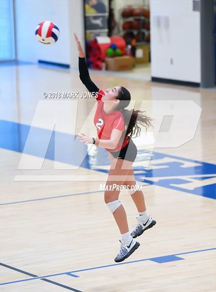 Thumbnail 3 in Pusch Ridge Christian Academy vs. Valley Lutheran (PCDS Desert Classic - Final) photogallery.