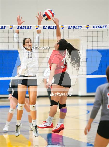 Thumbnail 3 in Pusch Ridge Christian Academy vs. Valley Lutheran (PCDS Desert Classic - Final) photogallery.