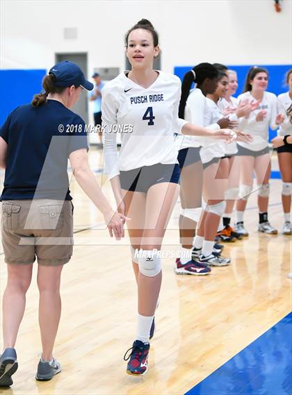 Thumbnail 1 in Pusch Ridge Christian Academy vs. Valley Lutheran (PCDS Desert Classic - Final) photogallery.