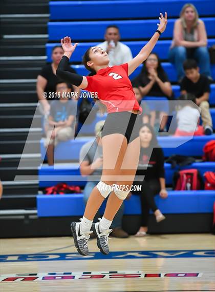 Thumbnail 2 in Pusch Ridge Christian Academy vs. Valley Lutheran (PCDS Desert Classic - Final) photogallery.