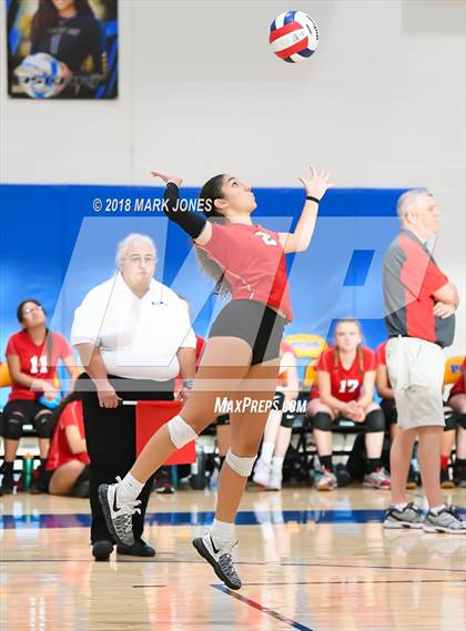 Thumbnail 2 in Pusch Ridge Christian Academy vs. Valley Lutheran (PCDS Desert Classic - Final) photogallery.