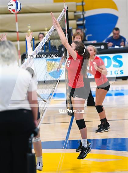 Thumbnail 2 in Pusch Ridge Christian Academy vs. Valley Lutheran (PCDS Desert Classic - Final) photogallery.