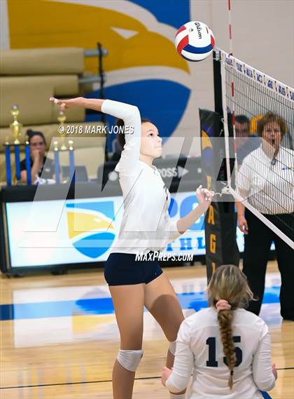 Thumbnail 2 in Pusch Ridge Christian Academy vs. Valley Lutheran (PCDS Desert Classic - Final) photogallery.
