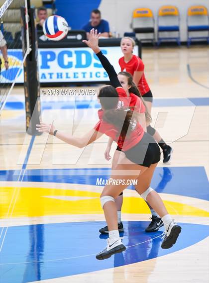 Thumbnail 3 in Pusch Ridge Christian Academy vs. Valley Lutheran (PCDS Desert Classic - Final) photogallery.