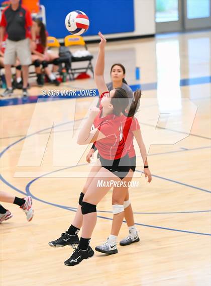 Thumbnail 1 in Pusch Ridge Christian Academy vs. Valley Lutheran (PCDS Desert Classic - Final) photogallery.