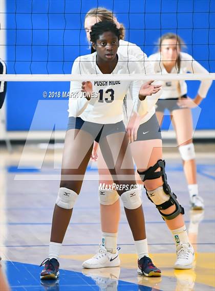 Thumbnail 1 in Pusch Ridge Christian Academy vs. Valley Lutheran (PCDS Desert Classic - Final) photogallery.