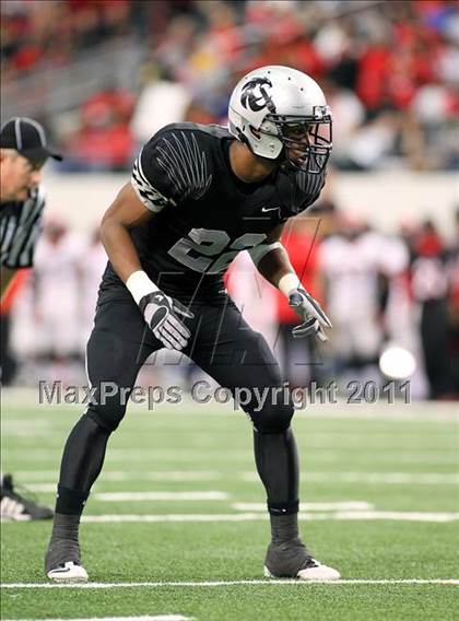 Thumbnail 1 in Guyer vs. Cedar Hill (5A Division 2 Region 1 Area Playoffs) photogallery.