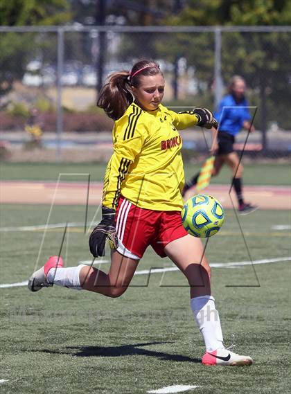 Thumbnail 3 in Bella Vista vs Ponderosa (CIF SJS D2 Final) photogallery.