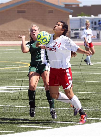 Thumbnail 2 in Bella Vista vs Ponderosa (CIF SJS D2 Final) photogallery.