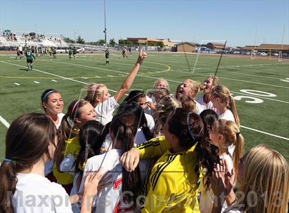 Thumbnail 2 in Bella Vista vs Ponderosa (CIF SJS D2 Final) photogallery.