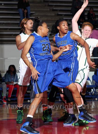 Thumbnail 1 in Cypress Falls vs. North Crowley (McDonald's Texas Invitational) photogallery.