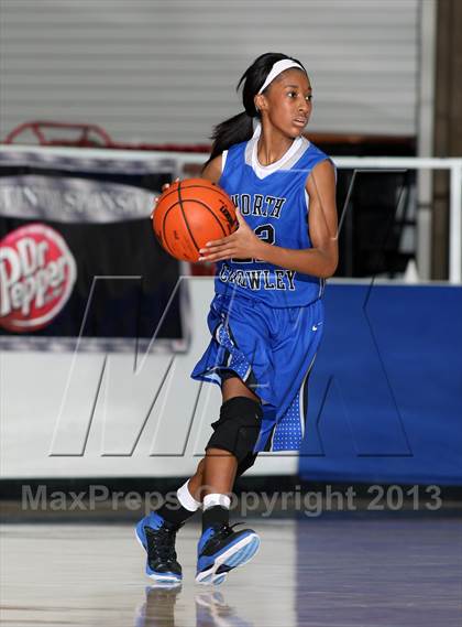 Thumbnail 1 in Cypress Falls vs. North Crowley (McDonald's Texas Invitational) photogallery.