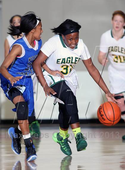 Thumbnail 1 in Cypress Falls vs. North Crowley (McDonald's Texas Invitational) photogallery.