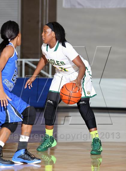 Thumbnail 1 in Cypress Falls vs. North Crowley (McDonald's Texas Invitational) photogallery.