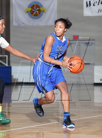 Thumbnail 2 in Cypress Falls vs. North Crowley (McDonald's Texas Invitational) photogallery.