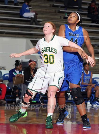 Thumbnail 1 in Cypress Falls vs. North Crowley (McDonald's Texas Invitational) photogallery.