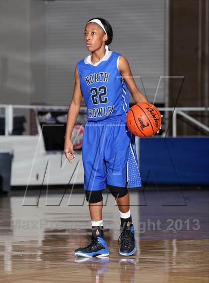 Thumbnail 3 in Cypress Falls vs. North Crowley (McDonald's Texas Invitational) photogallery.
