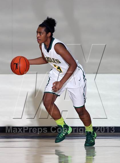 Thumbnail 2 in Cypress Falls vs. North Crowley (McDonald's Texas Invitational) photogallery.