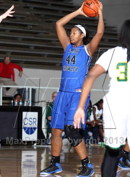 Thumbnail 3 in Cypress Falls vs. North Crowley (McDonald's Texas Invitational) photogallery.