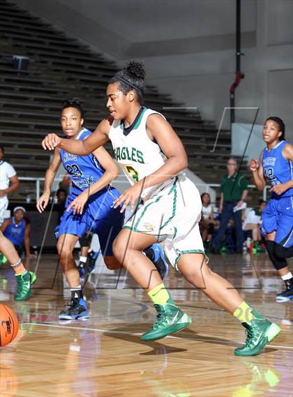 Thumbnail 1 in Cypress Falls vs. North Crowley (McDonald's Texas Invitational) photogallery.