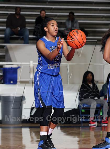 Thumbnail 2 in Cypress Falls vs. North Crowley (McDonald's Texas Invitational) photogallery.