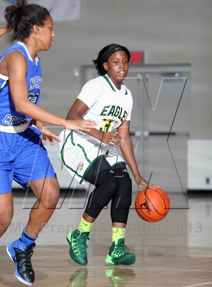 Thumbnail 1 in Cypress Falls vs. North Crowley (McDonald's Texas Invitational) photogallery.
