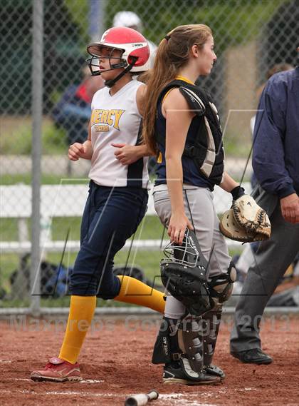 Thumbnail 3 in Kennedy @ Mercy (CIAC Class LL 1st Round) photogallery.