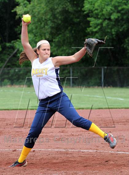 Thumbnail 1 in Kennedy @ Mercy (CIAC Class LL 1st Round) photogallery.