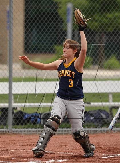 Thumbnail 1 in Kennedy @ Mercy (CIAC Class LL 1st Round) photogallery.