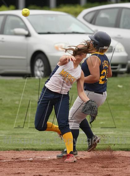 Thumbnail 1 in Kennedy @ Mercy (CIAC Class LL 1st Round) photogallery.