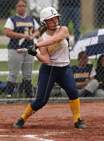 Thumbnail 1 in Kennedy @ Mercy (CIAC Class LL 1st Round) photogallery.