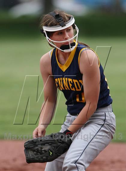 Thumbnail 2 in Kennedy @ Mercy (CIAC Class LL 1st Round) photogallery.