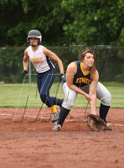 Thumbnail 2 in Kennedy @ Mercy (CIAC Class LL 1st Round) photogallery.
