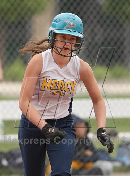 Thumbnail 1 in Kennedy @ Mercy (CIAC Class LL 1st Round) photogallery.