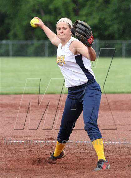Thumbnail 1 in Kennedy @ Mercy (CIAC Class LL 1st Round) photogallery.