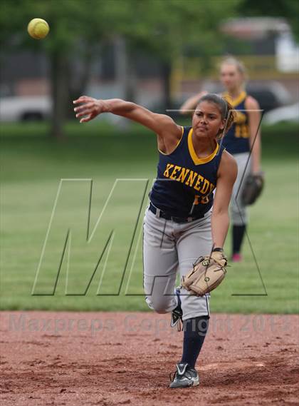 Thumbnail 1 in Kennedy @ Mercy (CIAC Class LL 1st Round) photogallery.