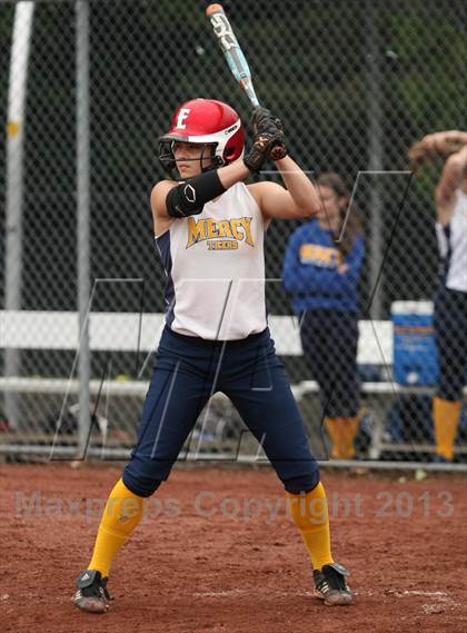 Thumbnail 1 in Kennedy @ Mercy (CIAC Class LL 1st Round) photogallery.