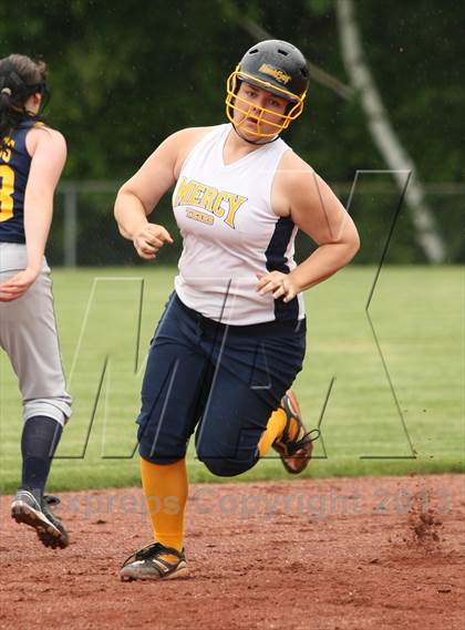 Thumbnail 1 in Kennedy @ Mercy (CIAC Class LL 1st Round) photogallery.
