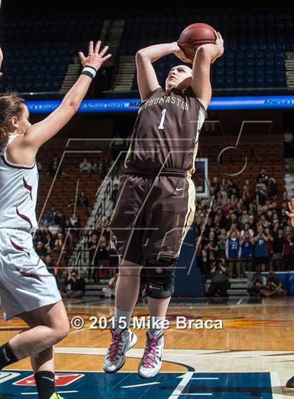 Thumbnail 2 in Thomaston @ Canton (CIAC Class S Final) photogallery.