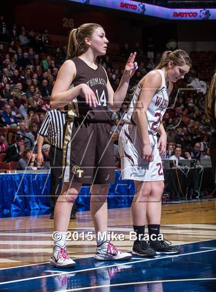 Thumbnail 2 in Thomaston @ Canton (CIAC Class S Final) photogallery.