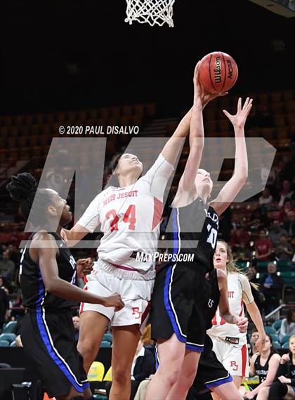 Thumbnail 2 in Highlands Ranch vs. Regis Jesuit (CHSAA 5A Great 8) photogallery.