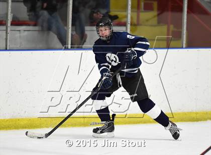 Thumbnail 3 in Milford vs. Wilton (Milford Holiday Jamboree Semifinal) photogallery.