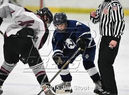 Thumbnail 2 in Milford vs. Wilton (Milford Holiday Jamboree Semifinal) photogallery.