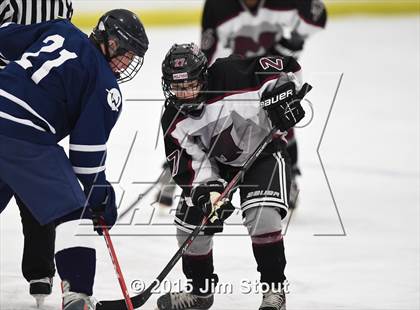 Thumbnail 2 in Milford vs. Wilton (Milford Holiday Jamboree Semifinal) photogallery.