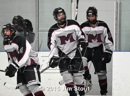 Thumbnail 3 in Milford vs. Wilton (Milford Holiday Jamboree Semifinal) photogallery.