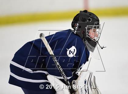 Thumbnail 3 in Milford vs. Wilton (Milford Holiday Jamboree Semifinal) photogallery.