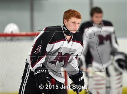 Thumbnail 3 in Milford vs. Wilton (Milford Holiday Jamboree Semifinal) photogallery.